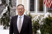 Ông Dư Mậu Xuân (Miles Yu), cựu cố vấn cao cấp về chính sách Trung Quốc cho cựu Ngoại trưởng Hoa Kỳ Mike Pompeo tại Annapolis, Maryland. (Ảnh: Tal Atzmon/The Epoch Times)