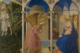 Bức tranh “Thiên sứ truyền tin” (từ năm 1430 đến năm 1432) của họa sĩ Fra Angelico tại Bảo tàng Prado. (Ảnh: Tài sản công)
