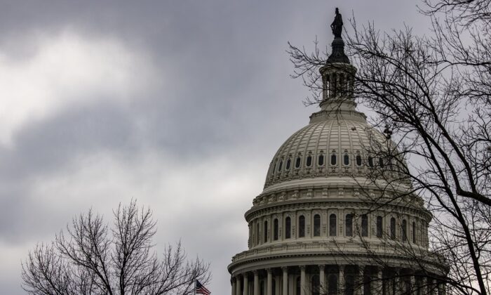 Điện Capitol Hoa Kỳ ở Hoa Thịnh Đốn vào ngày 20/12/2020. (Ảnh: Samuel Corum/Getty Images)