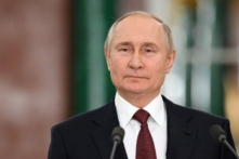 Tổng thống Nga Vladimir Putin tham dự một cuộc họp báo sau cuộc họp của Hội đồng Nhà nước về chính sách thanh niên ở Moscow hôm 22/12/2022. (Ảnh: Sergey Guneev/Sputnik/Pool qua Reuters)