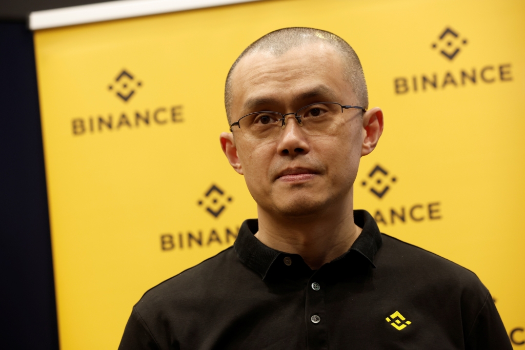 Ông Triệu Trường Bằng, người sáng lập kiêm giám đốc điều hành của Binance, tham dự hội nghị Viva Technology dành riêng cho đổi mới và các công ty khởi nghiệp tại trung tâm triển lãm Porte de Versailles ở Paris, Pháp, hôm 16/06/2022. (Ảnh: Benoit Tessier/Reuters)