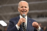 Tổng thống Joe Biden tại Bay City, Michigan, hôm 29/11/2022. (Ảnh: Jim Watson/AFP qua Getty Images)