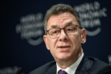 Giám đốc điều hành Pfizer Albert Bourla tại Davos hôm 25/05/2022. (Ảnh: Fabrice Coffrini/AFP qua Getty Images)