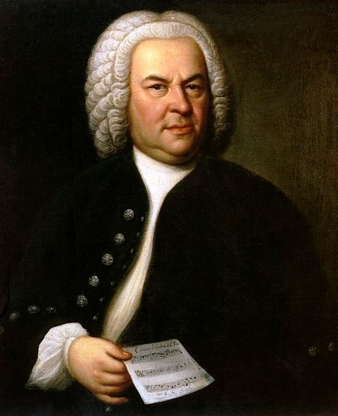 Chân dung của nhà soạn nhạc Johann Sebastian Bach của họa sĩ Elias Gottlob Haussmann. (Ảnh: Tài sản công)
