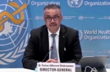 Ảnh chụp màn hình từ một video tĩnh cho thấy Tổng giám đốc WHO Tedros Adhanom Ghebreyesus trong một bức ảnh không đề ngày tháng. (Ảnh: Reuters/Ảnh chụp màn hình qua The Epoch Times)