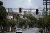 Khu du lịch Condado ở San Juan sau khi cơn bão Fiona tấn công quốc gia vùng Caribê này ở San Juan, Puerto Rico, hôm 19/09/2022. (Ảnh: Jose Jimenez/Getty Images)