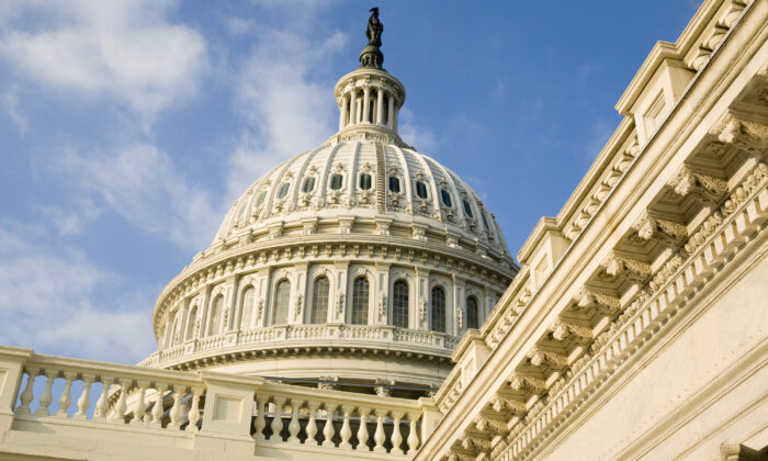 HOA THỊNH ĐỐN - Điện Capitol Hoa Kỳ (Ảnh: Brendan Hoffman/Getty Images)