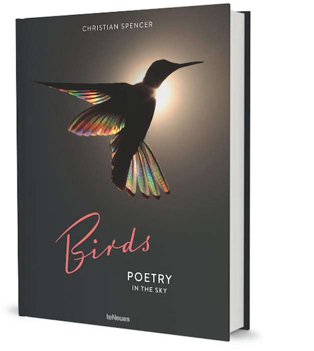 Cuốn sách đạt giải thưởng, “Những chú chim: Thơ ca trên bầu trời.” (Ảnh: Đăng dưới sự cho phép của anh Christian Spencer)