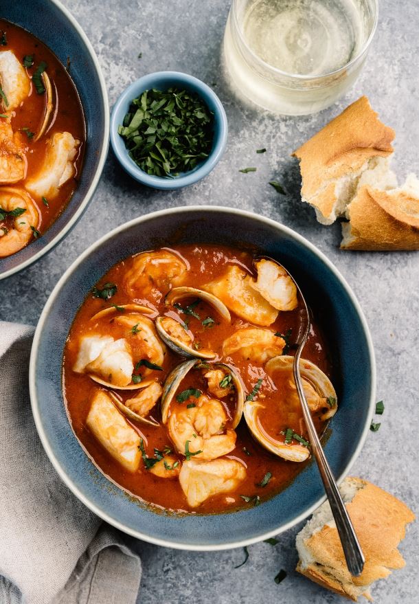 Cioppino (Món hải sản hầm của ngư dân)