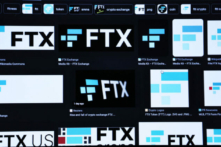 Logo FTX trên máy điện toán ở Atlanta, Georgia, hôm 10/11/2022. (Ảnh: Michael M. Santiago/Getty Images)