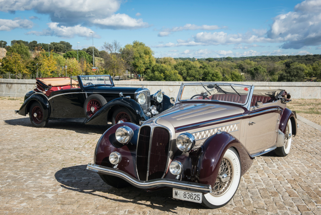 Một chiếc Delahaye 135 MS đời 1946 tại Broadilla del Monte, thành phố Madrid, Tây Ban Nha. (Ảnh: FernandoV/Shutterstock)