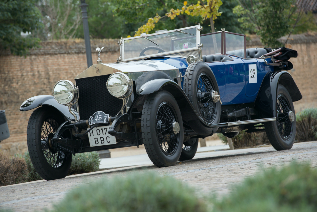 Một chiếc Silver Ghost của hãng Rolls-Royce được trưng bày tại triển lãm The Elegance at Hershey ở Broadilla del Monte, Madrid, Tây Ban Nha. (Ảnh: FernandoV/Shutterstock)