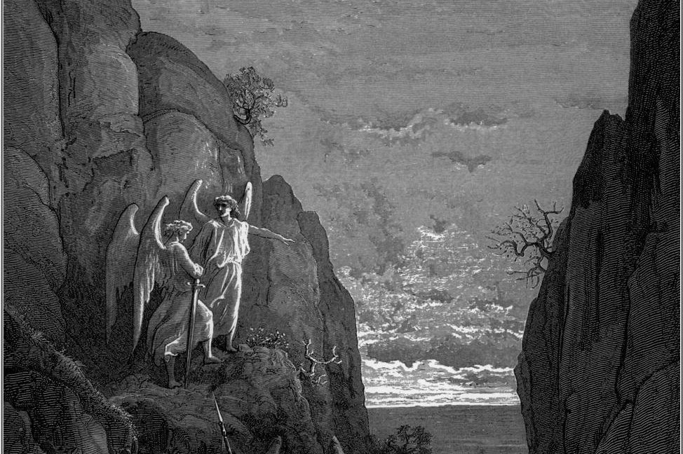 Tìm kiếm điều ác trong tâm chúng ta: Những thiên thần của Chúa truy tìm quỷ Satan trong Vườn Địa Đàng