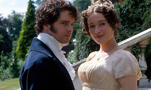 Diễn viên Colin Firth và diễn viên Jennifer Ehle trong chuỗi phim ngắn “Kiêu Hãnh và Định Kiến” của đài BBC. (Ảnh: BBC 1995)