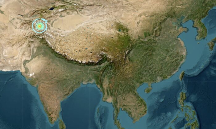 Động đất 7.2 độ tấn công Tajikistan, gần biên giới với Trung Quốc