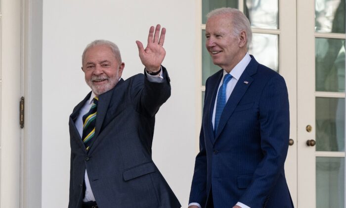 Tổng thống Biden chào đón Tổng thống Brazil Lula tới Tòa Bạch Ốc