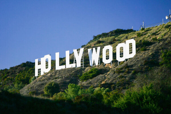 Bảng hiệu Hollywood ở Los Angeles ngày 16/11/2005. (Ảnh: David McNew/Getty Images)