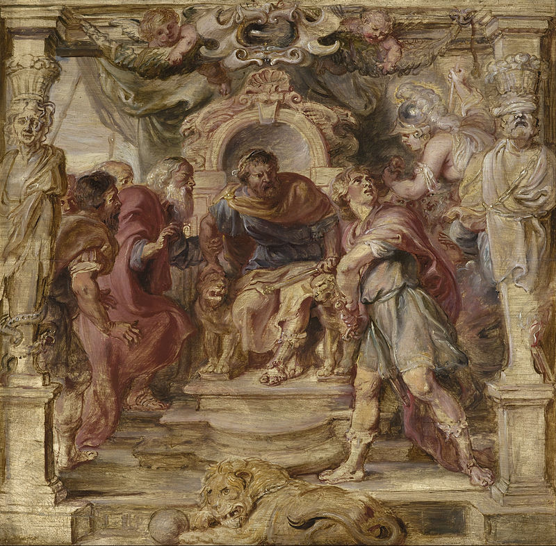 Thi hào Homer đã miêu tả Achilles như là một người thiếu chín chắn và luôn nghĩ đến báo thù. Tác phẩm “Cơn thịnh nộ của Achilles” của họa sĩ Peter Paul Rubens, khoảng năm 1630 đến 1635. Viện bảo tàng Boijmans Van Beuningen, thành phố Rotterdam, Hà Lan. (Ảnh: Tài sản công)