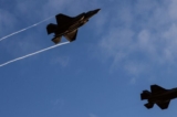 Các chiến đấu cơ F-35 trong một bức ảnh tư liệu. (Ảnh: Menahem Kahana/AFP qua Getty Images)