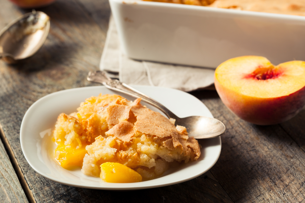 Cobbler đào. (Ảnh: Shutterstock)