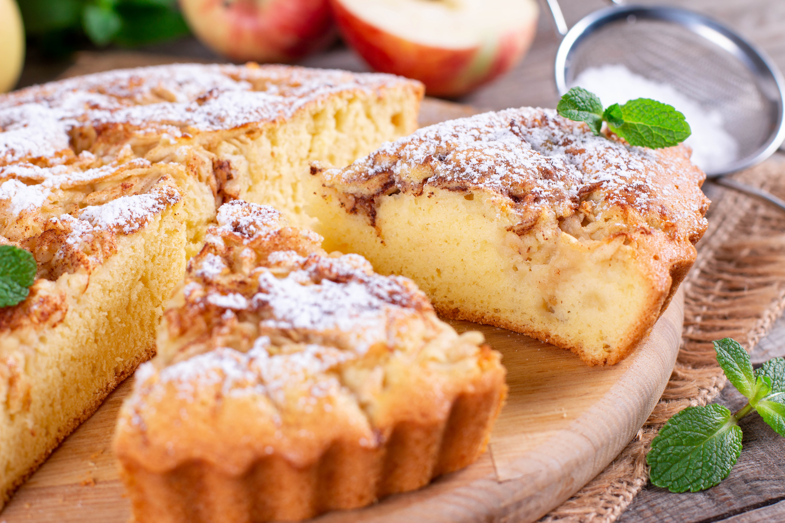 Bánh Kuchen táo. (Ảnh: Shutterstock)