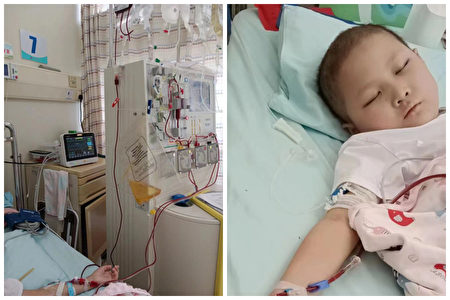 Con gái của cô Triệu Ngọc Quyên bị ung thư hạch, bé gái này được chẩn đoán sau khi chích vaccine COVID-19 hồi cuối năm 2021. (Ảnh: Đăng dưới sự cho phép của cô Triệu Ngọc Quyên/The Epoch Times)