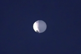 Một khinh khí cầu tầm cao lơ lửng trên Billings, Montana, hôm 01/02/2023. (Ảnh: The Canadian Press/The Billings Gazette qua AP-Larry Mayer)