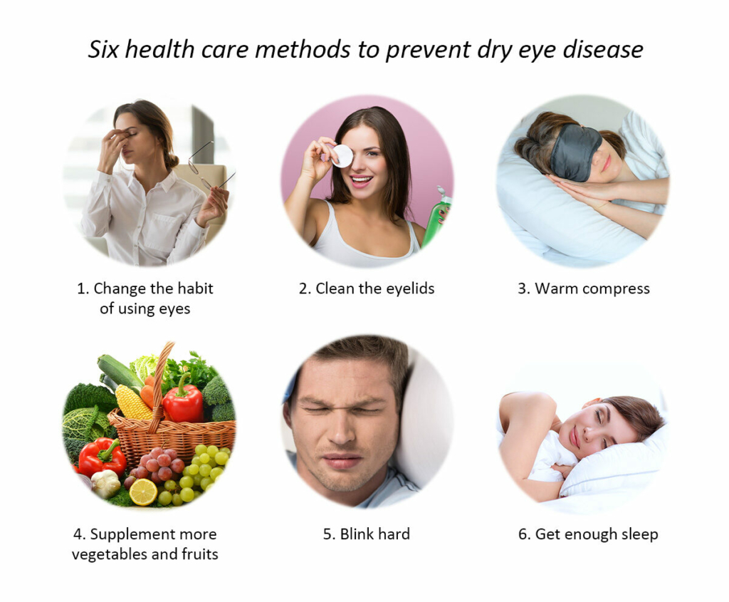 Sáu phương pháp giúp chữa khô mắt. (Ảnh: The Epoch Times/Shutterstock)