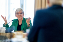 Bộ trưởng Năng lượng Jennifer Granholm trong một bức ảnh tư liệu. (Ảnh: Andrew Harnik/Pool/Ảnh AP)