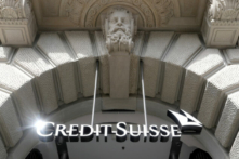 Logo của ngân hàng Thụy Sĩ Credit Suisse được nhìn thấy tại trụ sở chính ở Zurich, Thụy Sĩ, hôm 04/10/2022. (Ảnh: Arnd Wiegmann/File Photo/Reuters)