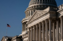 Điện Capitol Hoa Kỳ ở Hoa Thịnh Đốn hôm 01/03/2023. (Ảnh: Stefani Reynolds/AFP qua Getty Images)