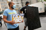 Người dân tham gia sự kiện “Tuần hành về các tỷ phú” tại thành phố New York hôm 17/07/2020. (Ảnh: Spencer Platt/Getty Images)