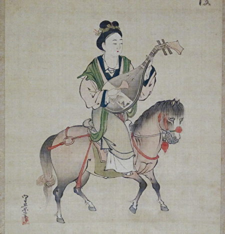 Vương Chiêu Quân trong tranh thời Edo Nhật Bản. (Ảnh: Tài sản công)