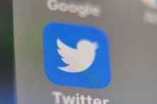 Logo của trang mạng xã hội Twitter của Hoa Kỳ, trên một màn hình điện thoại thông minh ở Lille, miền bắc nước Pháp, vào ngày 04/09/2019. (Ảnh: Denis Charlet/AFP qua Getty Images)