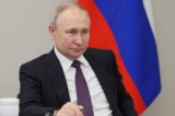 Tổng thống Nga Vladimir Putin tham dự một cuộc họp ở Ulan-Ude, Nga, hôm 14/03/2023. (Ảnh: Mikhail Metzel, Sputnik, Kremlin Pool Photo qua AP)