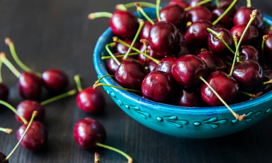 Cherry (anh đào) giúp giảm cân, cải thiện sức khỏe tim mạch và trị bệnh gout