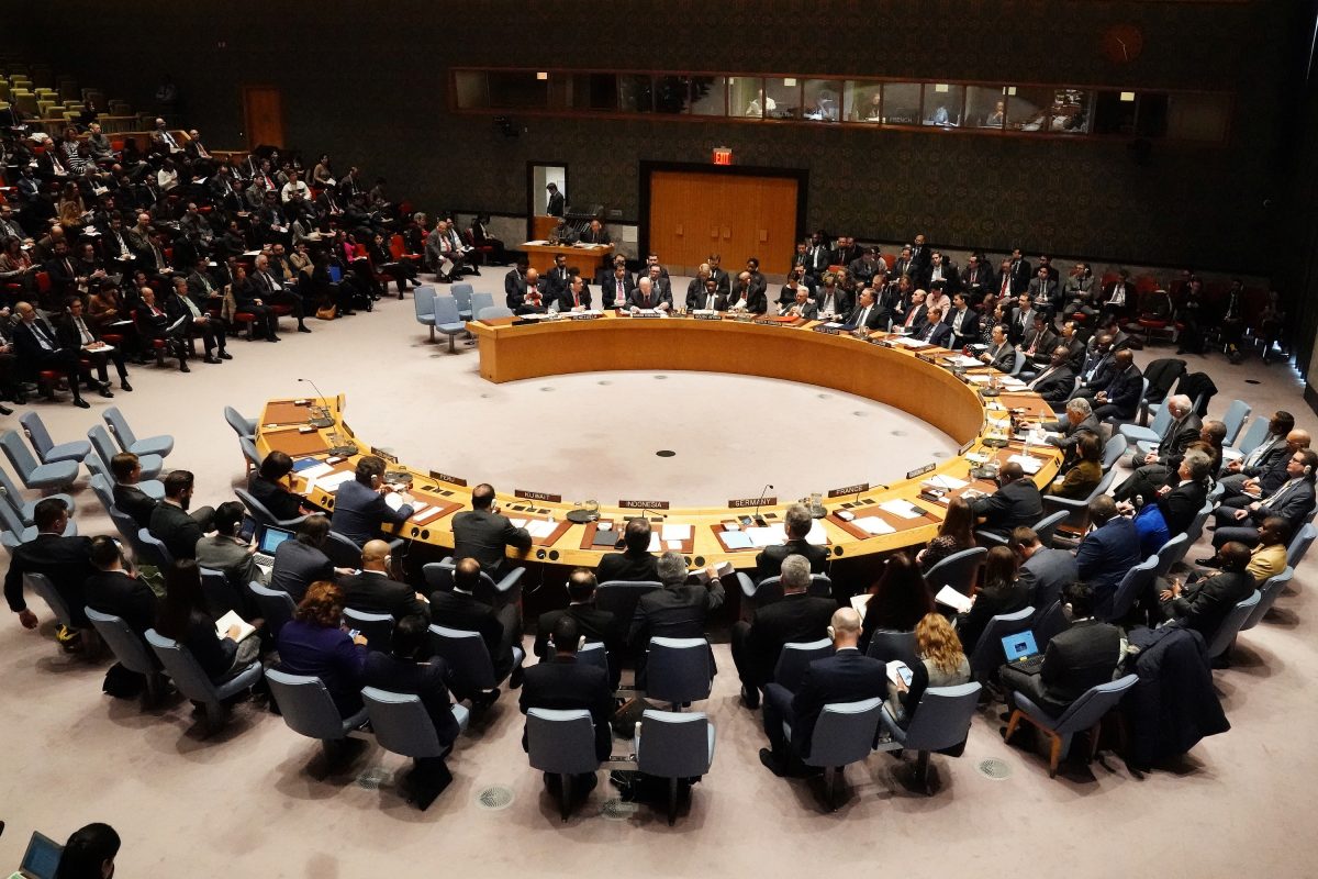 Hội đồng Bảo an Liên Hiệp Quốc họp tại quận Manhattan của thành phố New York vào ngày 26/01/2019. (Ảnh: Carlo Allegri/Reuters)