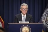 Chủ tịch Hội đồng Dự trữ Liên bang Jerome Powell nói trong một cuộc họp báo sau cuộc họp của Ủy ban Thị trường Mở Liên bang (FOMC) tại trụ sở của Cục Dự trữ Liên bang ở Hoa Thịnh Đốn, hôm 15/06/2022. (Ảnh: Drew Angerer/Getty Images)