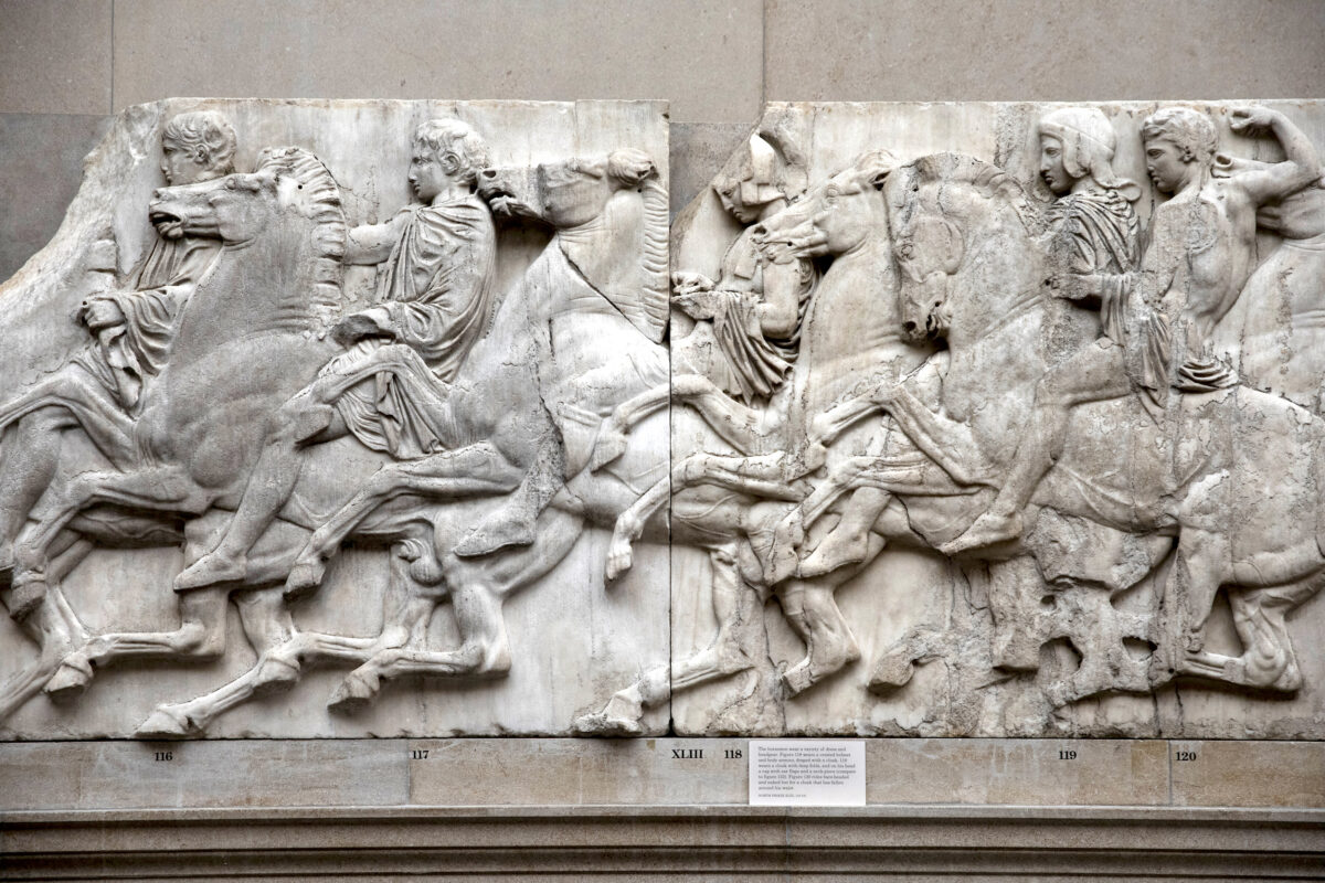 Sir Noel Malcolm: Không nên cho Hy Lạp mượn bộ phù điêu Elgin Marbles cho đến khi quyền sở hữu của Viện bảo tàng Anh quốc được xác nhận