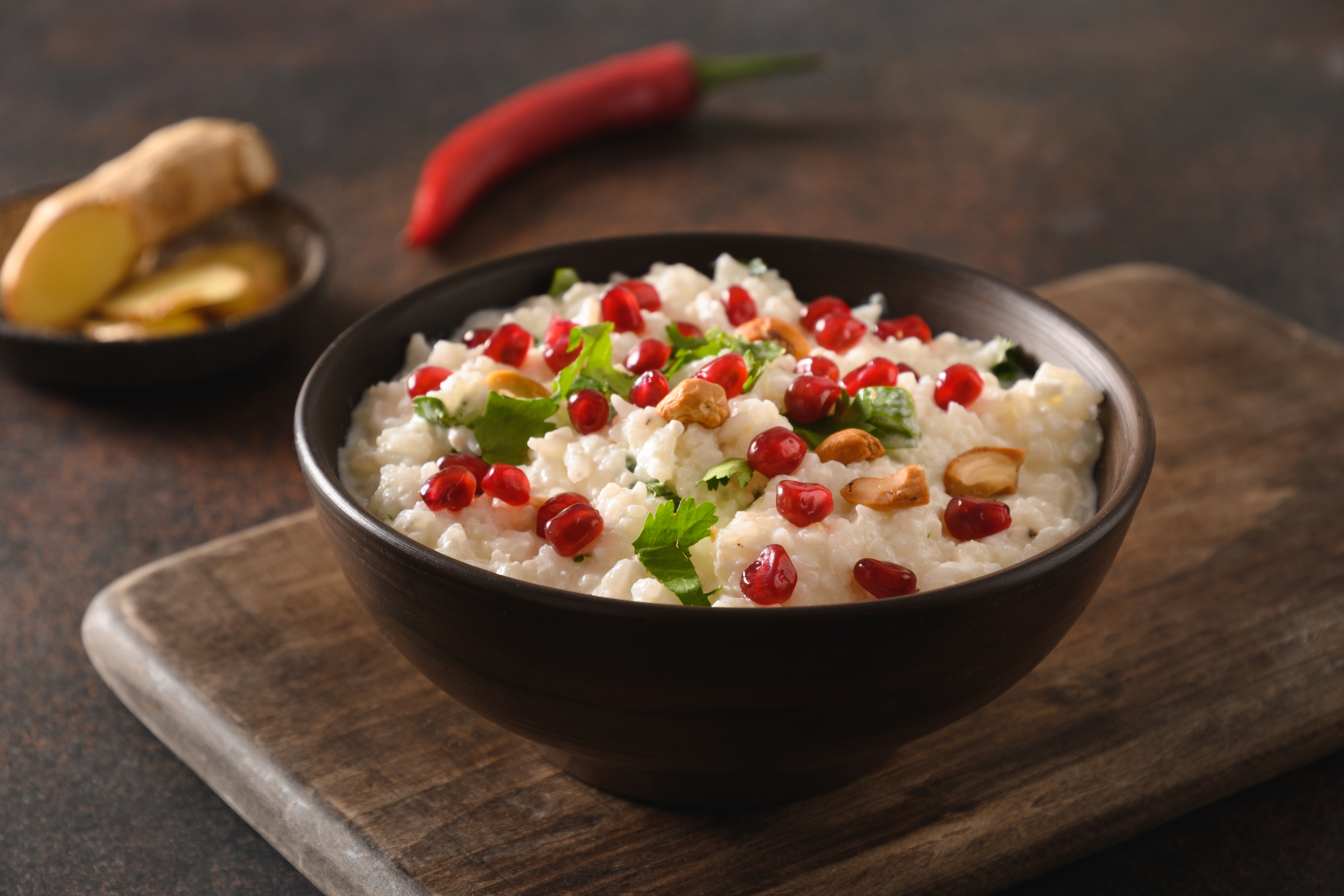 Cơm sữa đông (Curd Rice) phổ biến ở Nam Ấn Độ. (Ảnh: Shutterstock)