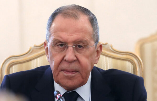 Ngoại trưởng Nga Sergei Lavrov tham dự một cuộc họp tại Moscow, hôm 30/03/2023. (Ảnh: Maxim Shipenkov/POOL/AFP qua Getty Images)