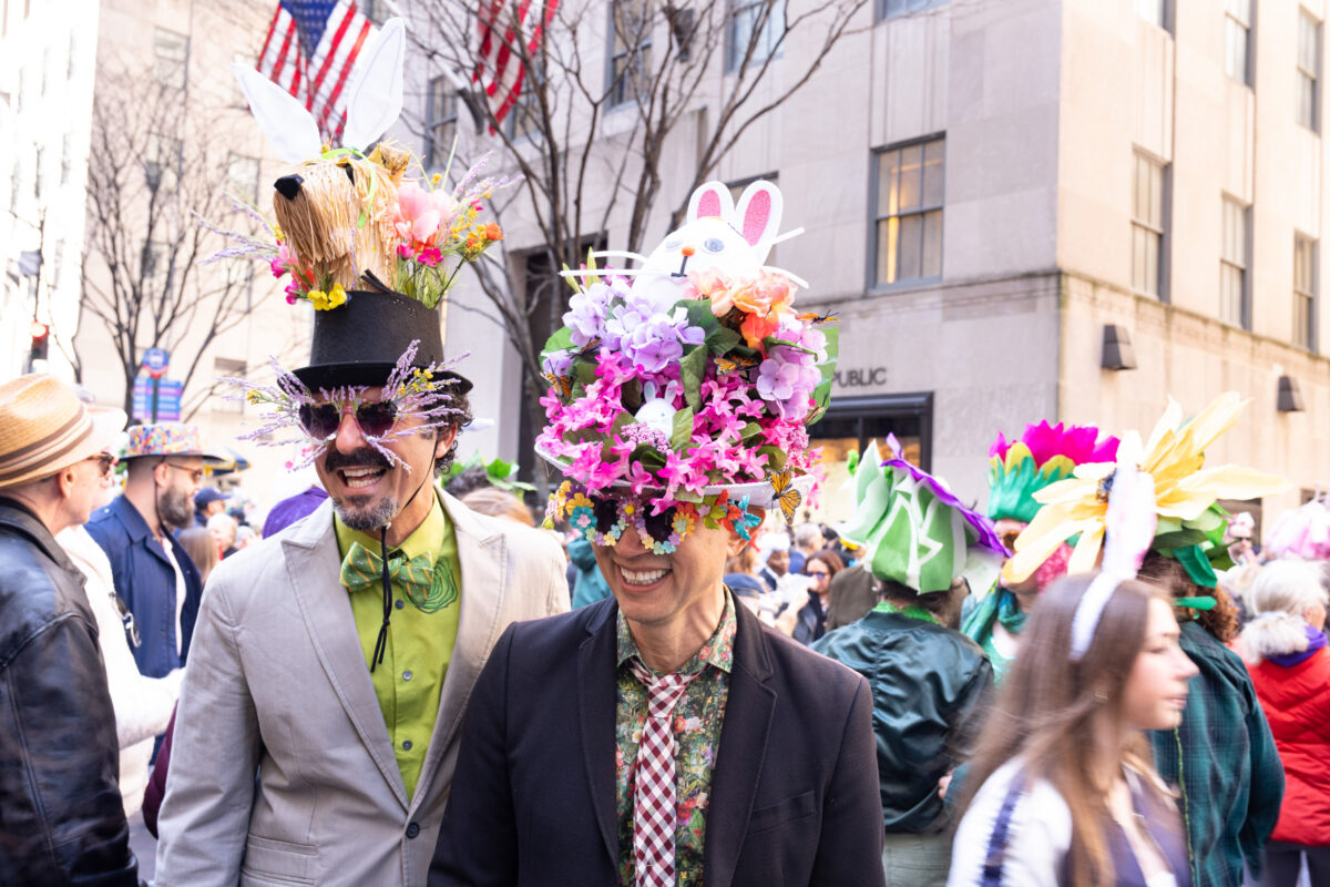 7.Diễn hành Lễ Phục Sinh và Lễ hội Bonnet ở thành phố New York hôm 09/04/2023. (Ảnh: Larry Dye/The Epoch Times)