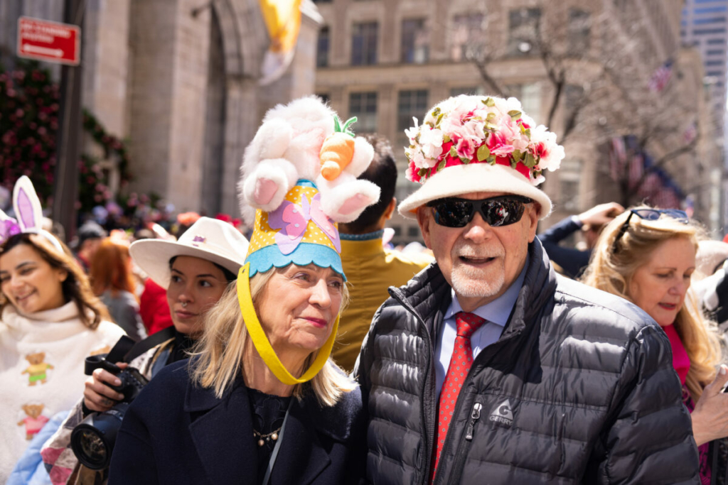 35.Diễn hành Lễ Phục Sinh và Lễ hội Bonnet ở thành phố New York hôm 09/04/2023. (Ảnh: Larry Dye/The Epoch Times)