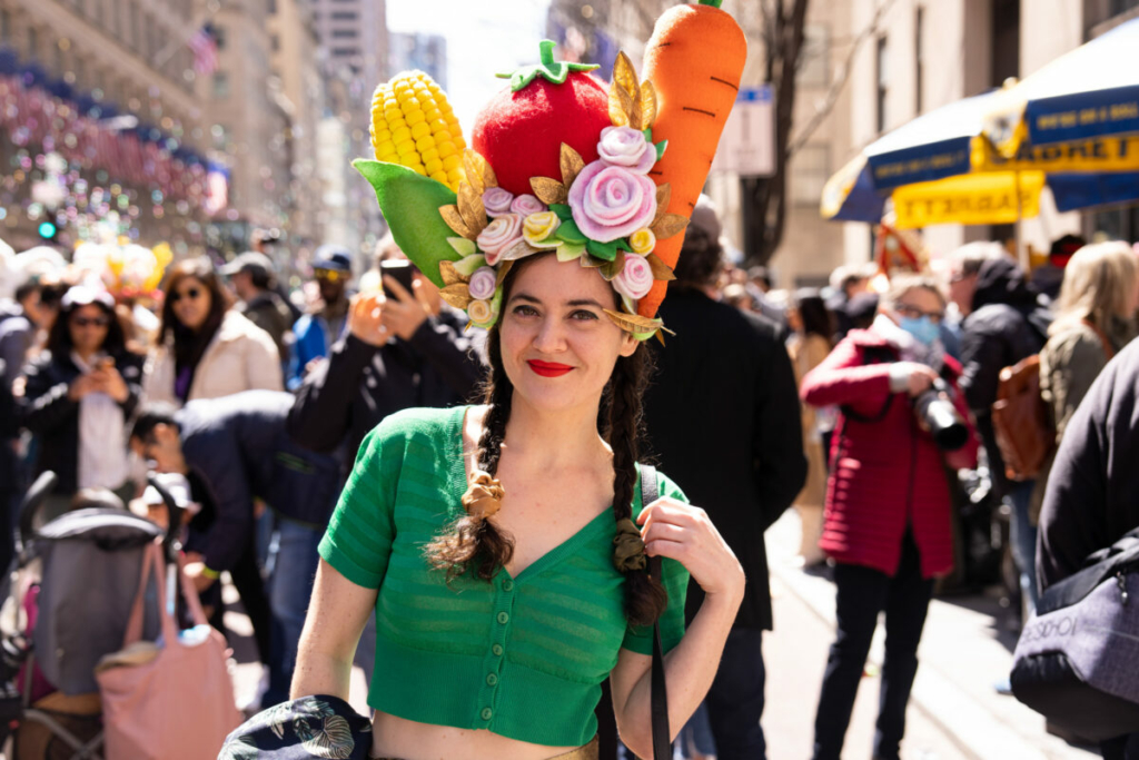 41.Diễn hành Lễ Phục Sinh và Lễ hội Bonnet ở thành phố New York hôm 09/04/2023. (Ảnh: Larry Dye/The Epoch Times)