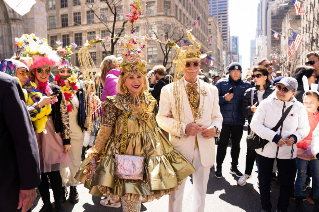 43.Diễn hành Lễ Phục Sinh và Lễ hội Bonnet ở thành phố New York hôm 09/04/2023. (Ảnh: Larry Dye/The Epoch Times)