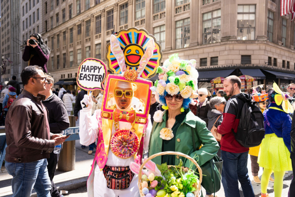 47.Diễn hành Lễ Phục Sinh và Lễ hội Bonnet ở thành phố New York hôm 09/04/2023. (Ảnh: Larry Dye/The Epoch Times)