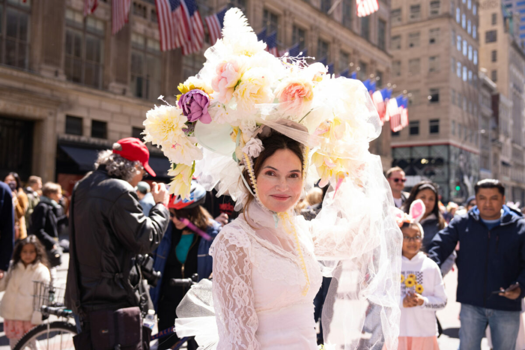 50.Diễn hành Lễ Phục Sinh và Lễ hội Bonnet ở thành phố New York hôm 09/04/2023. (Ảnh: Larry Dye/The Epoch Times)