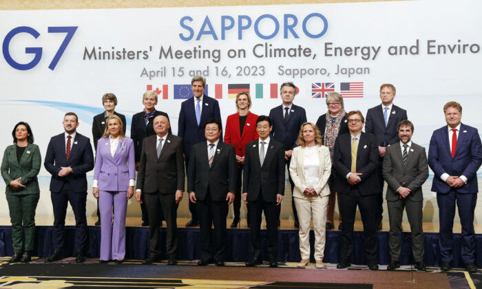 Các bộ trưởng G-7 đặt mục tiêu tăng công suất điện gió và điện mặt trời lên một tầm cao mới