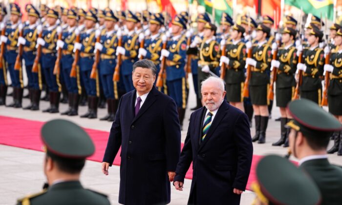 Tổng thống Brazil Lula và lãnh đạo Trung Quốc Tập Cận Bình củng cố khối chống phương Tây nhằm thế chỗ Hoa Kỳ