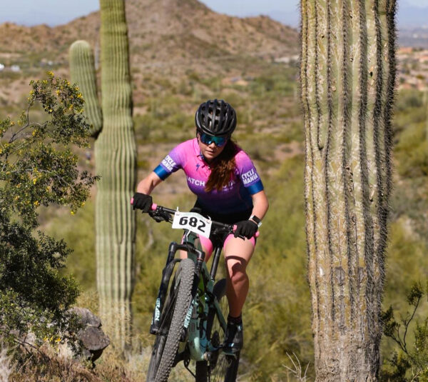 Ở tuổi 17 tuổi, tay đua xe đạp Natalie Church của tiểu bang Arizona buộc phải thi đấu với một người đàn ông 40 tuổi tự nhận là nữ hồi năm 2019. (Ảnh: Natalie Church)